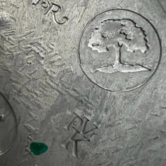 Vintage Wilton Armetale- Give Us This Day Our Daily Bread pewter dish - Picture 8 of 11